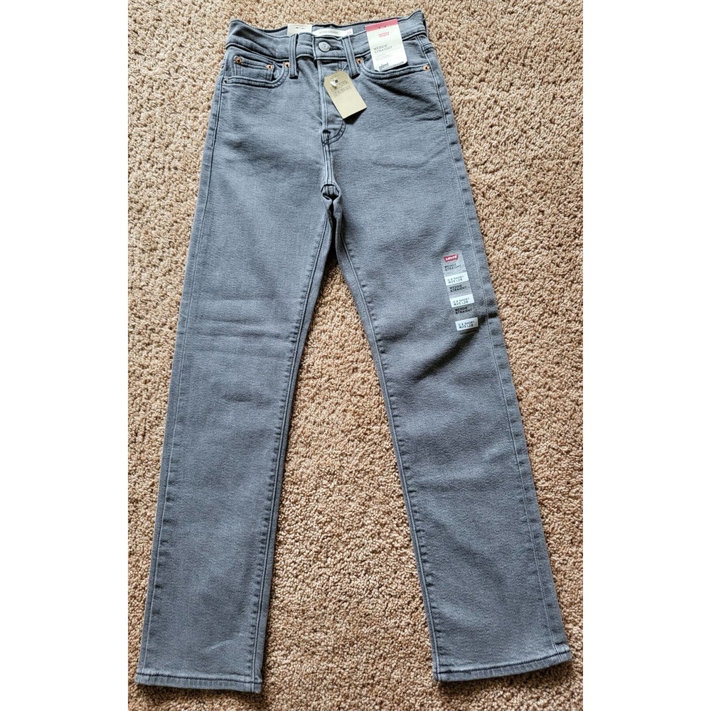 Levi's Women's High Rise Wedgie Straight Jeans- Size 0 X Short